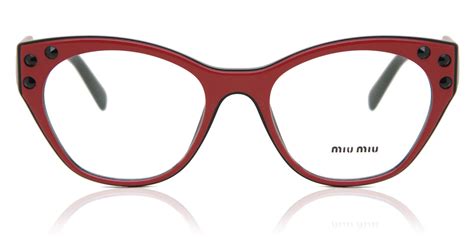 brille rot miu miu